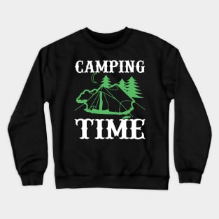 Camping Time T Shirt For Women Men Crewneck Sweatshirt